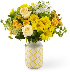 The Hello Sunshine Bouquet from Clifford's where roses are our specialty